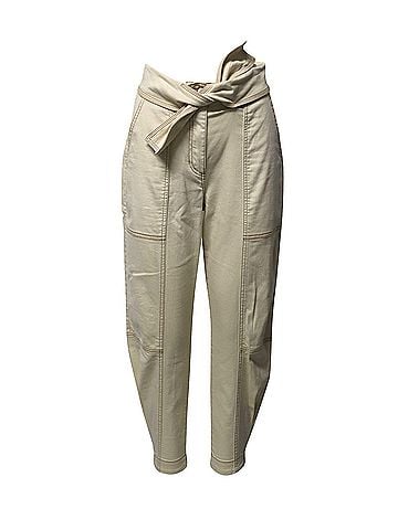 Ulla Johnson Ulla Johnson Storm Jeans in Cream Cotton (view 2)