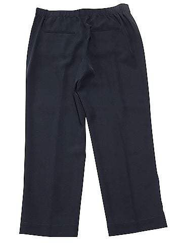 Vince. Vince Pleat Culottes in Black Polyester (view 2)