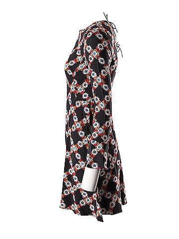 Sandro Sandro Paris Rony Floral Dress in Multicolor Silk (view 2)