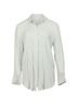 IRO 100% Rayon White IRO Button Down Shirt in White Rayon Size 10 - photo 1