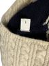 Sandro 100% Wool Blue Sandro Jacques Mock Neck Pullover in Navy Blue Wool Size 4 - photo 6