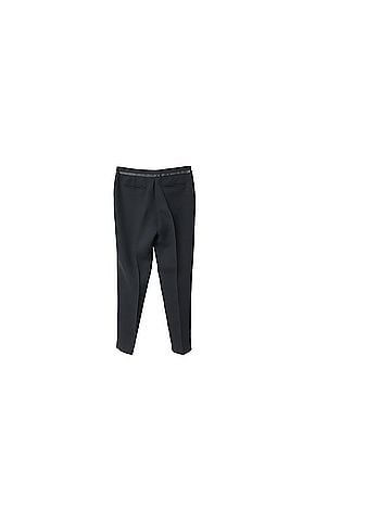 Sandro Sandro Paris Straight Pants in Black Polyester (view 2)