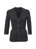 Jil Sander 100% Wool Gray Jil Sander Buttoned Cardigan in Grey Wool Size XS - photo 1
