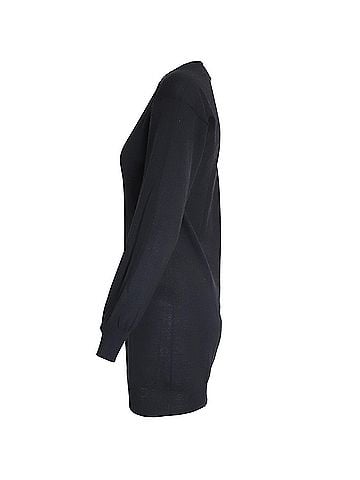 Stella McCartney Stella McCartney V-neck Sweater in Black Cashmere Silk (view 2)