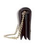 Gucci 100% Leather Burgundy Gucci 570660 Zumi burgundy red GG Horsebit bi-fold wallet on chain mini bag One size - photo 2