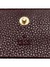 Gucci 100% Leather Burgundy Gucci 570660 Zumi burgundy red GG Horsebit bi-fold wallet on chain mini bag One size - photo 9