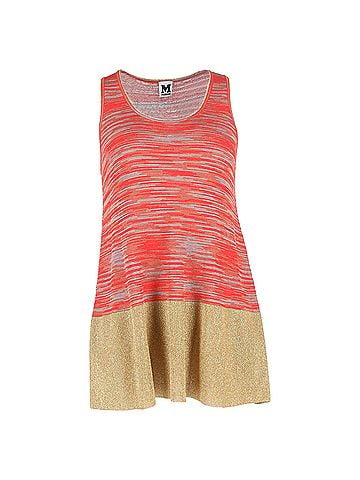 Missoni M Missoni Knitted Tank Top in  Multicolor Viscose (view 1)