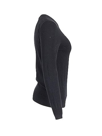 Givenchy Givenchy Crewneck Sweater in Black Cotton (view 2)