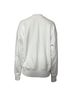 MSGM 100% Cotton White MSGM Logo Sweater in White Cotton Size 6 - photo 3
