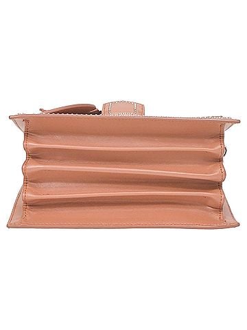Alaïa Alaia Leonie Handbag in Brown Leather (view 2)
