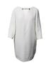 Emilio Pucci 100% Silk White Emilio Pucci Chain Neck Tunic Dress in White Silk Size 10 - photo 1