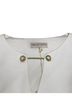 Emilio Pucci 100% Silk White Emilio Pucci Chain Neck Tunic Dress in White Silk Size 10 - photo 6