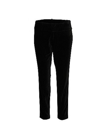 Alice + Olivia Alice & Olivia Stacey Slim Trousers in Black Polyester (view 1)