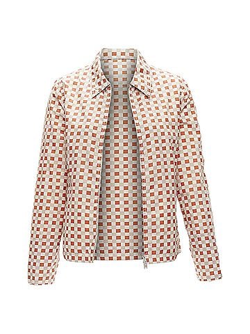 MARNI Marni checkerboard colla zip shell jacket (view 1)