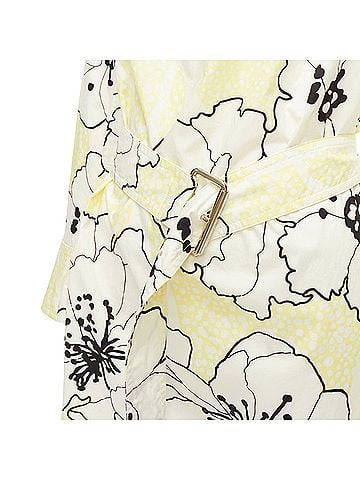 MARNI Marni Cotton Floral Print Belted Cowl Neck Dress (view 2)