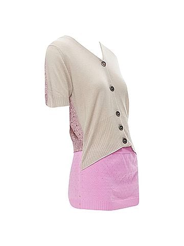 Louis Vuitton Louis Vuitton cashmere blend lurex laye cardigan (view 1)