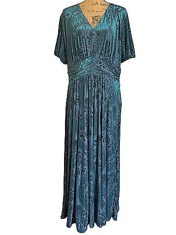 Baltic Born Leslie Velvet Maxi Casual Dress (view 1)
