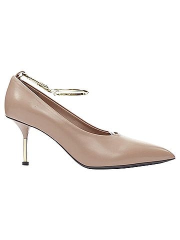 Jil Sander Jil Sander nude anklet point toe pump (view 1)