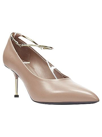 Jil Sander Jil Sander nude anklet point toe pump (view 2)