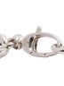 Gucci 100% Metal Silver Toned Gucci Balenciaga Hacker Project silver GG B logo charms bracelet One size - photo 5