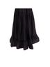 Stella McCartney 100% Silk Black Stella McCartney silk crin flounce hem tie midi skirt Size 2 - photo 2