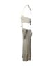 Cult Gaia 100% Cotton Ivory Cult Gaia Cameron Knit Cutout Dress in Cream Cotton Size L - photo 2