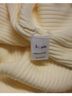 Cult Gaia 100% Cotton Ivory Cult Gaia Cameron Knit Cutout Dress in Cream Cotton Size L - photo 6