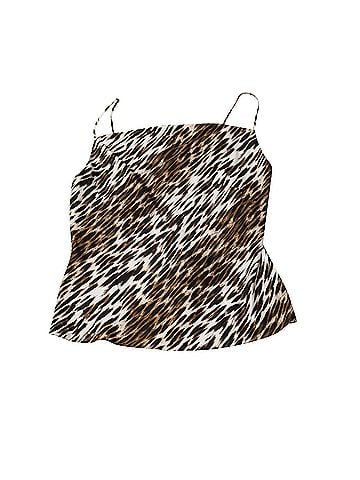 Centuria L’Agence Kay Cowl Neck Camisole in Animal Print Silk (view 1)