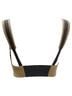 Prada 100% Cotton Green Prada zip khaki technical strap bra top Size 6 - photo 5