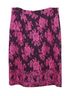 Erdem 100% Other Pink Erdem Shawna Floral Lace Skirt in Pink Viscose Size 10 - photo 3