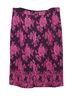 Erdem 100% Other Pink Erdem Shawna Floral Lace Skirt in Pink Viscose Size 10 - photo 4