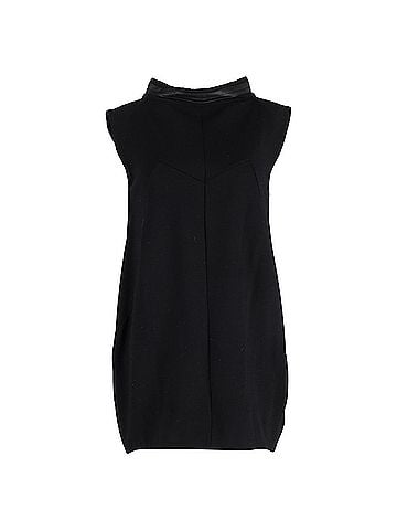 Marc Jacobs  Marc Jacobs Mini Tank dress in Black Wool (view 1)