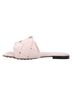 Bottega Veneta 100% Lambskin Pink Bottega Veneta Lido Flat Sandal pink Size EU 39 - photo 5