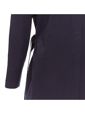 MARNI Marni cotton rubber button asymmetric belted shirt (view 2)