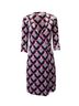 Diane von Furstenberg 100% Silk Multi Color Diane Von Furstenberg Printed Wrap Dress in Multicolor Silk Size S - photo 1