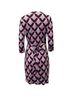 Diane von Furstenberg 100% Silk Multi Color Diane Von Furstenberg Printed Wrap Dress in Multicolor Silk Size S - photo 3