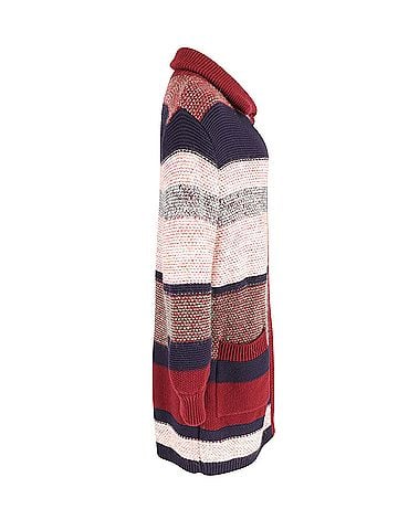Chloé Chloe Striped Cardigan in Multicolor Mohair (view 2)