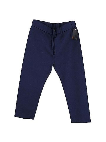 MARNI Marni Elasticated Zip Trousers in Blue Viscose (view 1)