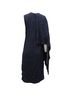 Adam Lippes 100% Other Blue Adam Lippes Cape Dress in Navy Blue Viscose Size M - photo 2