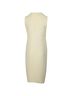 Ralph Lauren 100% Silk Ivory Ralph Lauren Collection Chantel Ruffle Front Cocktail Dress in Ivory Silk Size 8 - photo 3