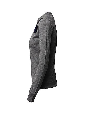 Proenza Schouler Proenza Schouler Patch Sweater in Grey Wool (view 2)
