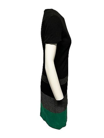 HUGO BOSS Boss Hanine Sheath Dress in Black Viscose (view 2)