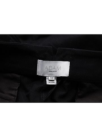 Adam Lippes Adam Lippes Tailored Pants in Black Cotton (view 2)