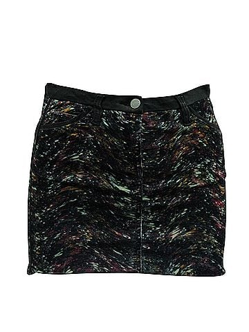 Isabel Marant Isabel Marant Tweed Mini Skirt in Multicolor Cotton (view 1)