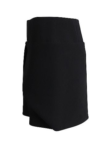 Balenciaga Balenciaga Mini Skirt in Black Acetate (view 2)