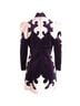 Zimmermann 100% Velvet Multi Color Zimmermann Ladybeetle Mystic Embroidered Mini Dress in Purple Cotton Size L - photo 3