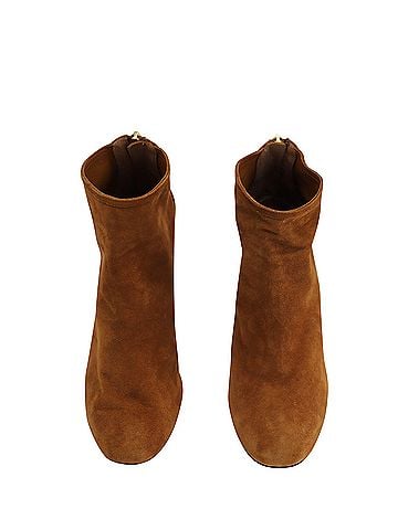 Aquazzura Aquazzura Ankle Boots in Brown Suede (view 2)