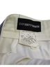 Giorgio Armani 100% Linen Ivory Emporio Armani Floral Motif Skirt in White Linen Size 4 - photo 6