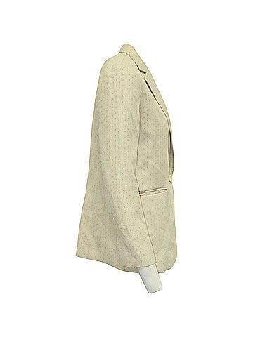 Sandro Sandro Paris Printed Tailored Blazer in Multicolor Polyester Viscose (view 2)