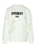 Givenchy 100% Cotton White Givenchy Distressed Sweatshirt in White Cotton Size XS - photo 1